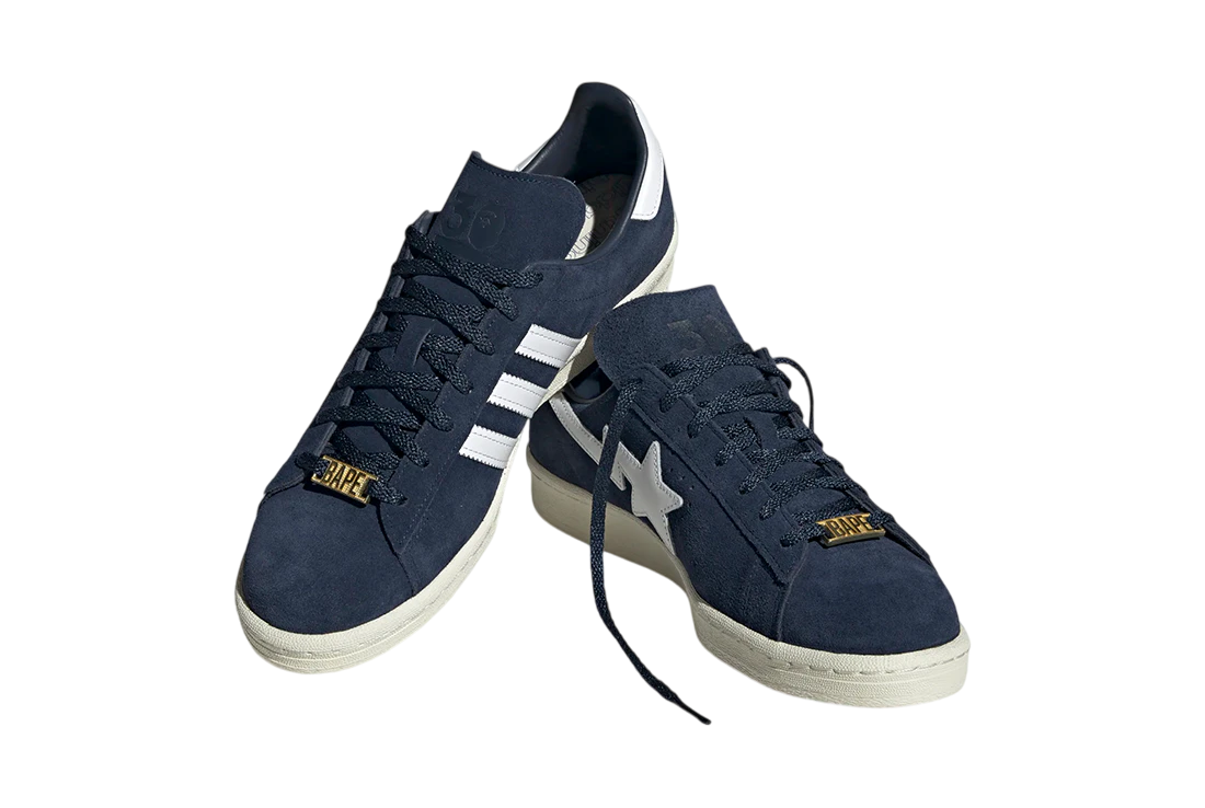 adidas Campus 80s Bape marineblau