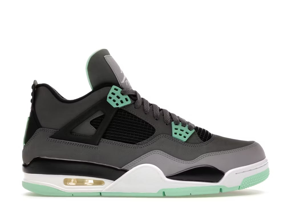 Jordan 4 Retro glimmgrün