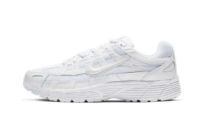 Nike P-6000 Premium Triple White Weiß