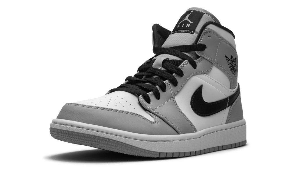 Jordan 1 Mid Light Smoke