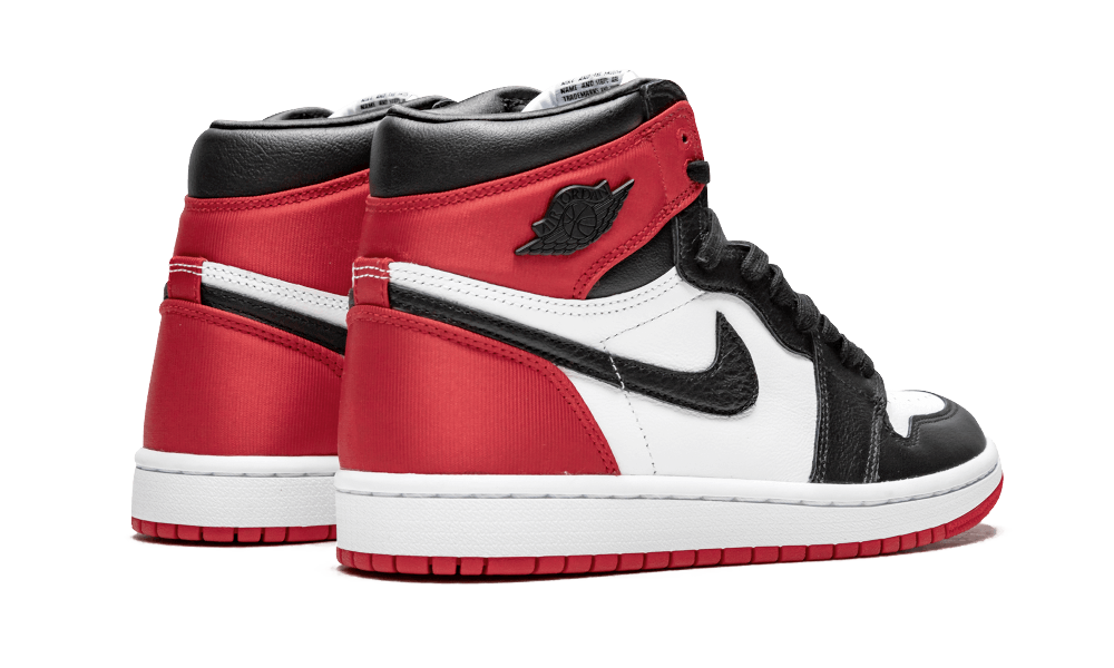 Jordan 1 Retro High Satin Black Toe