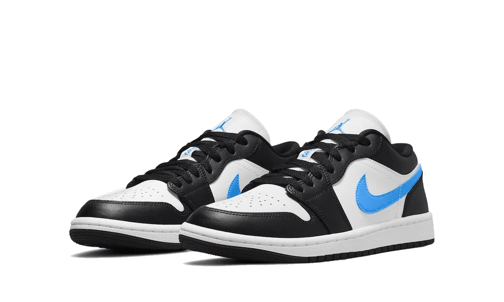 Jordan 1 Low Black University Blue White (W)