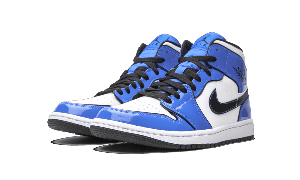 Jordan 1 Mid Signal Blue