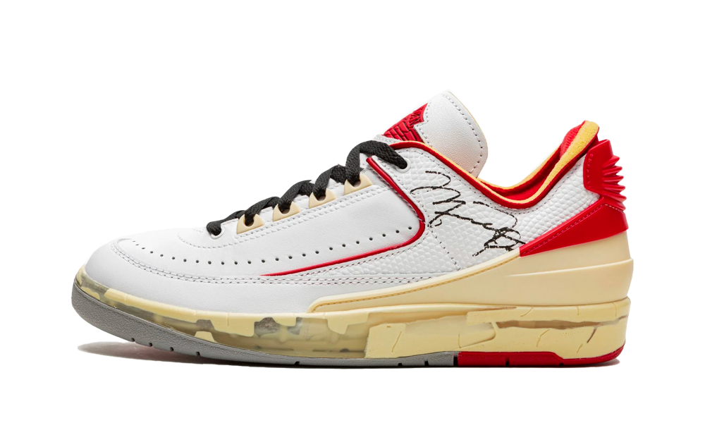 Jordan 2 Retro Low SP Off-White White Red