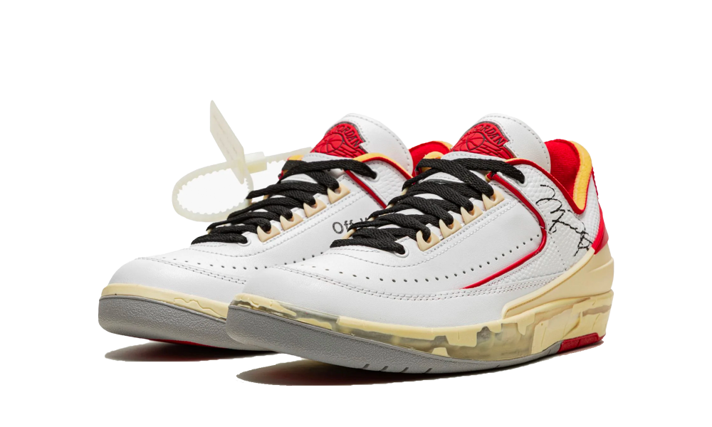 Jordan 2 Retro Low SP Off-White White Red