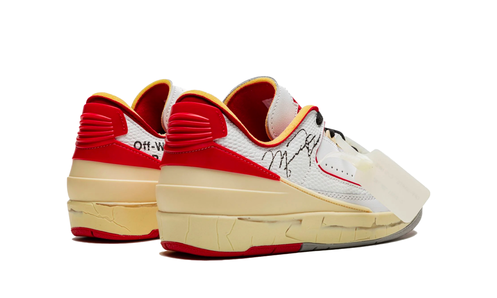 Jordan 2 Retro Low SP Off-White White Red