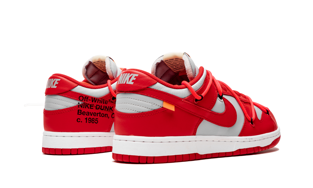 Nike Dunk Low Off-White University Red - Shoeinc.de